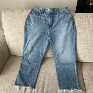 Madewell Curvy Perfect Vintage Straight Jean